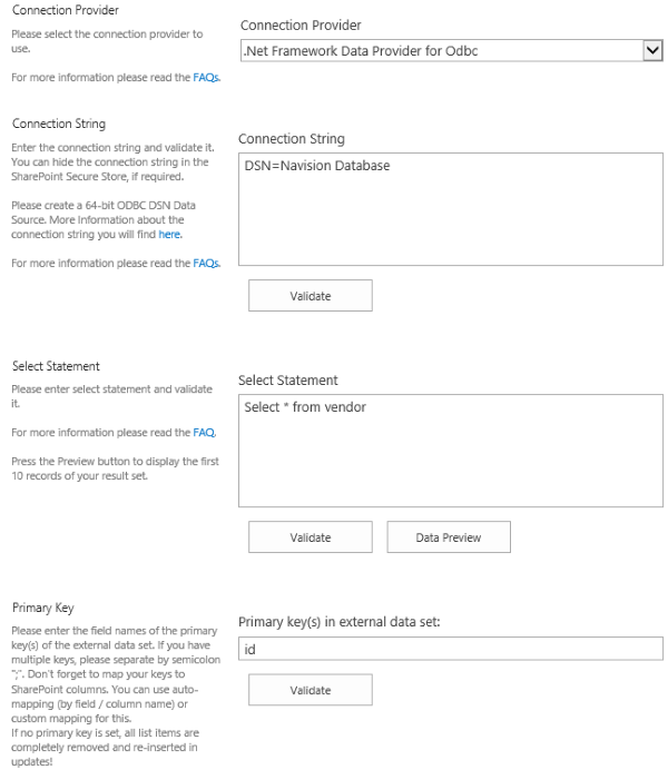 BDLC-Settings-to-connect- Dynamics-NAV-Navision-SharePoint-ODBC