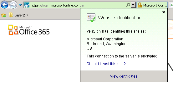 sharepoint office 365 ssl 1