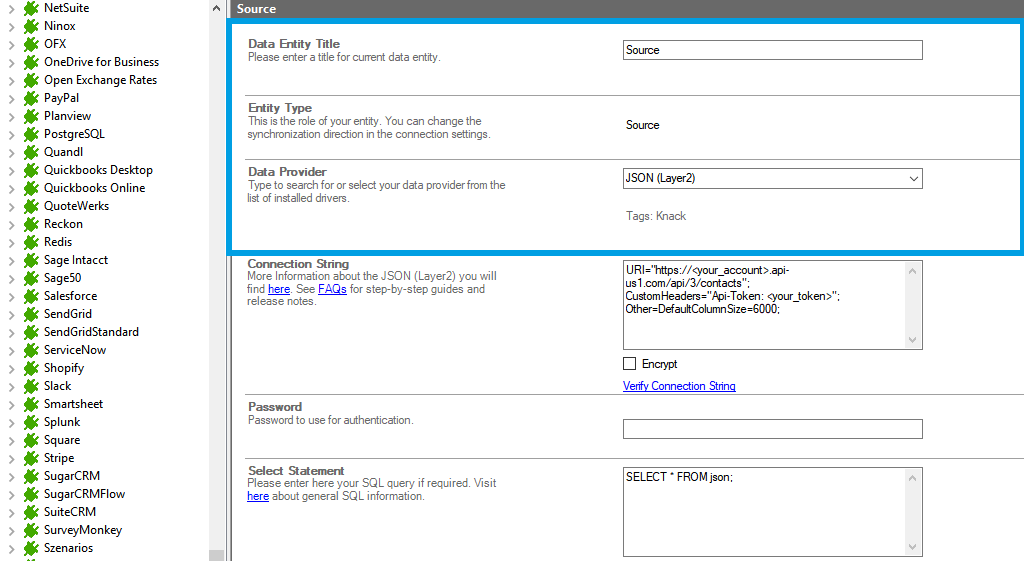 Step 2 ActiveCampaign integration source setup