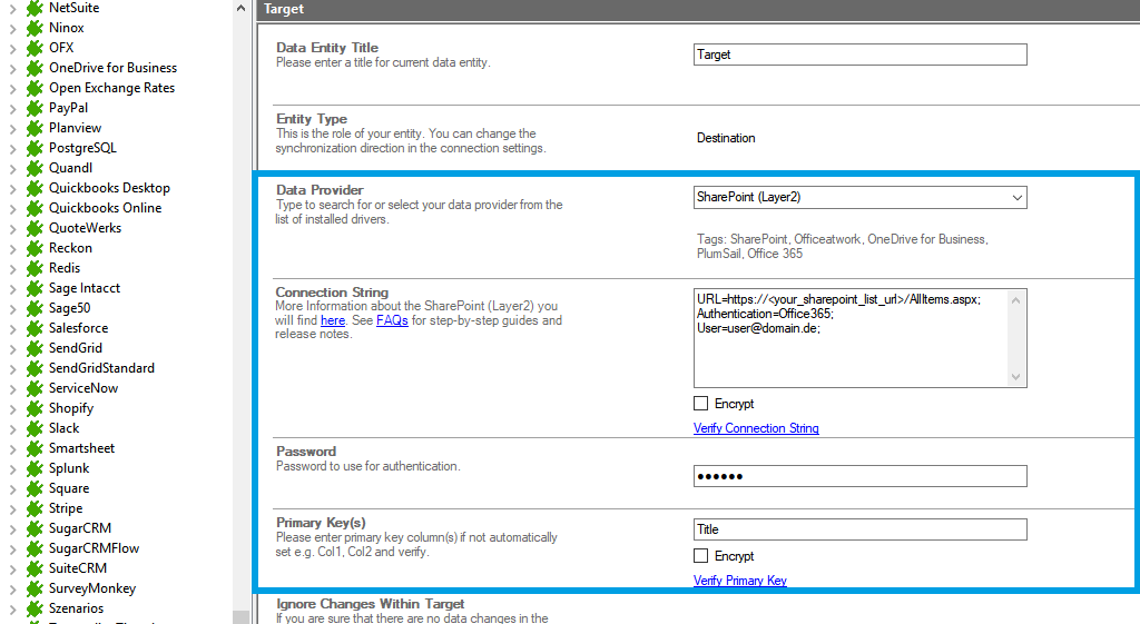 Step 3 ActiveCampaign integration target setup