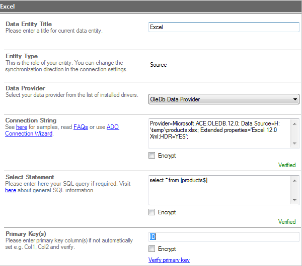 SharePoint, Office 365 and Excel Integration: Sample Configuration