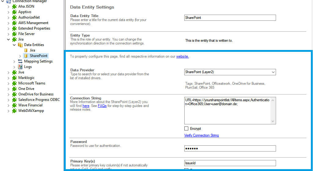 Step 3 Jira integration target setup