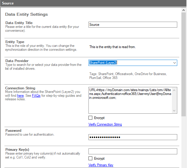 SharePoint O365 Integration